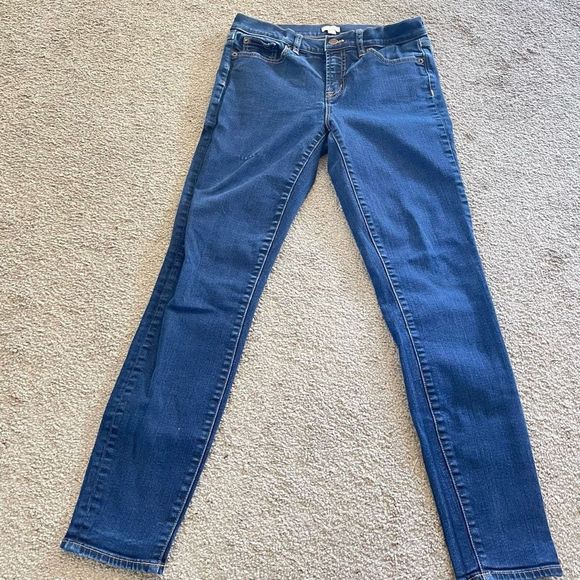 J.Crew Mid Rise Skinny Stretch Jeans Size 28 | 6 - Picture 4 of 5
